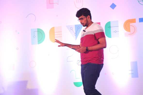 Speaking at GDG Dev Fest, 2019